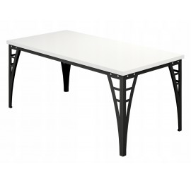 Stół do jadalni - salonu - Loftowy - 90 / 160 cm